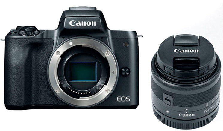 Камера Canon EOS M50 Kit 15-45mm IS STM Black (2680C060)
