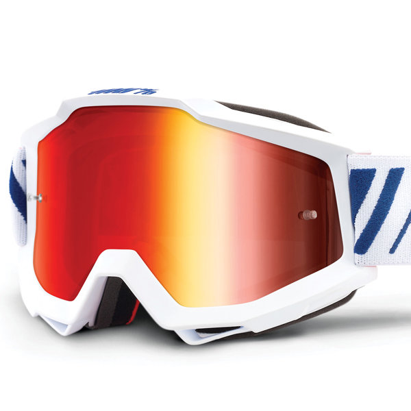 Дитячі мото окуляри 100% Accuri Youth AF066 Mirror Lens Red (50310-342-02)