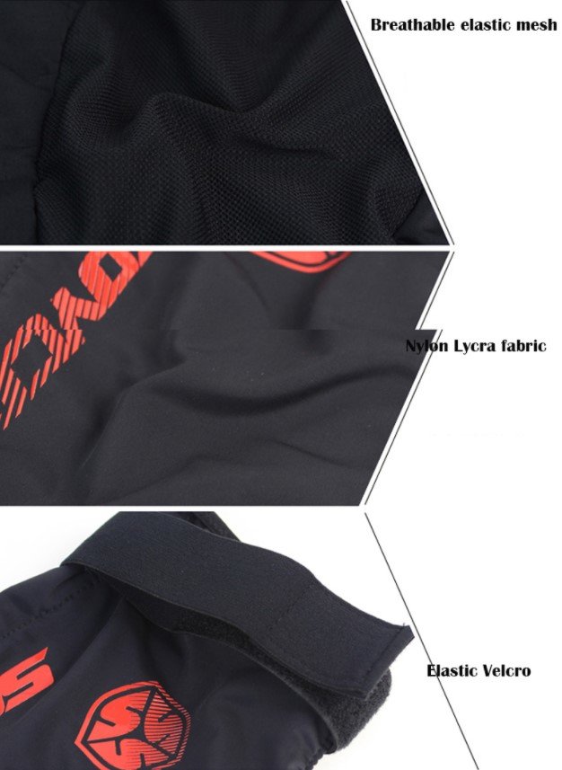 Комплект защиты наколенники и налакотники Scoyco K18H18 Black