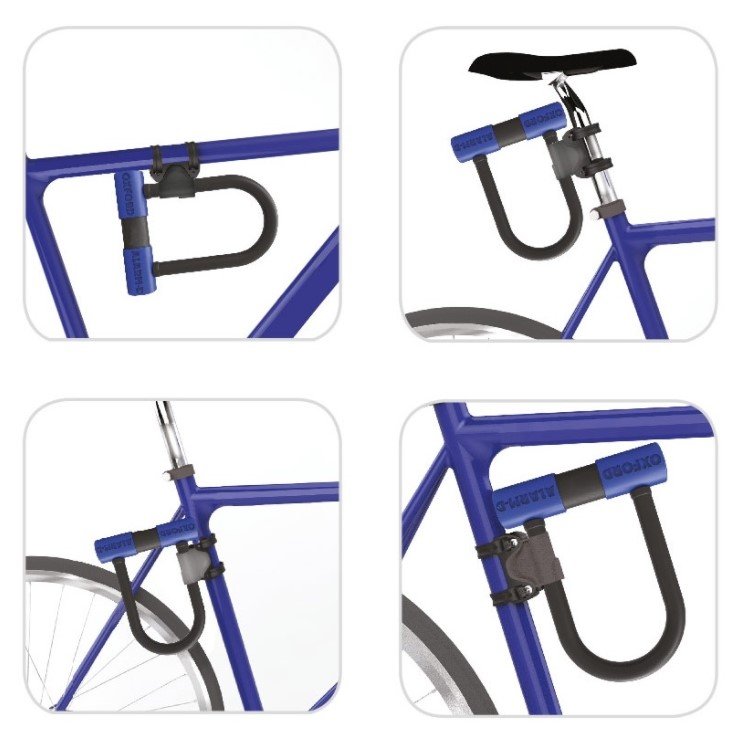 Замок с сигнализацией Oxford Alarm-D Mini 205х155х14 мм (LK352)