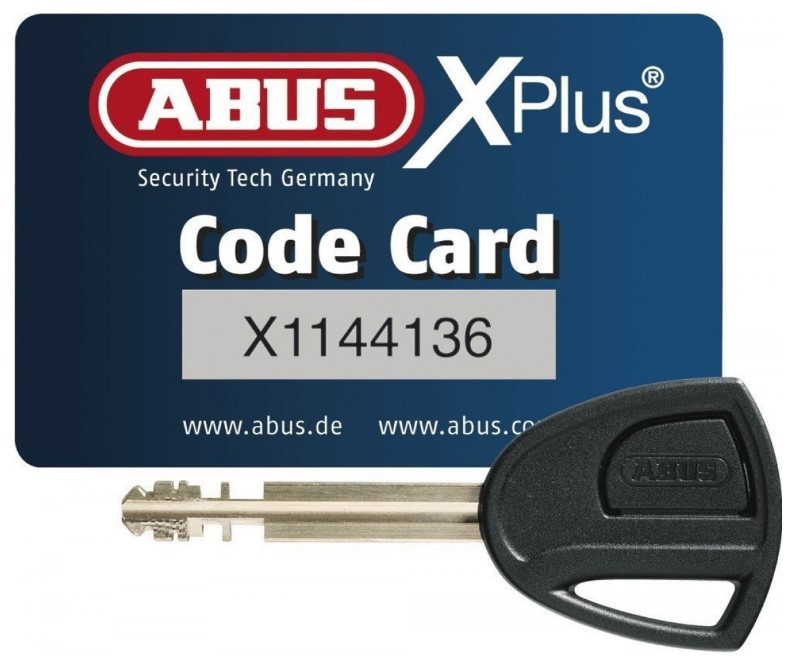 Мотозамок с сигнализацией ABUS 8077 Granit Detecto X-Plus Orange (43017)