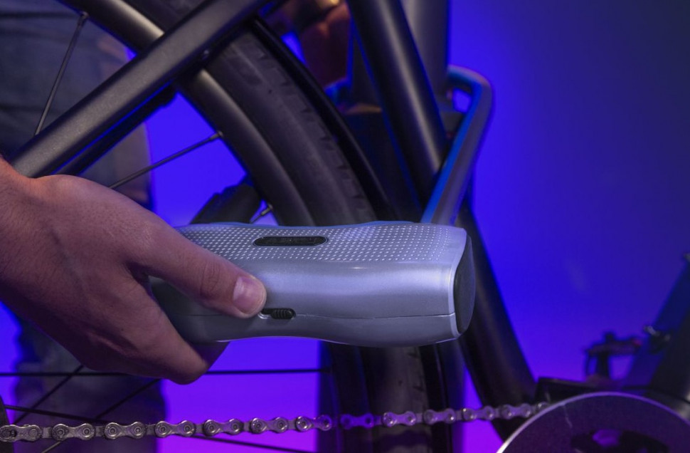 Мотозамок U-образный с сигнализацией ABUS 770A/160HB230 Smartx Grey (823619)