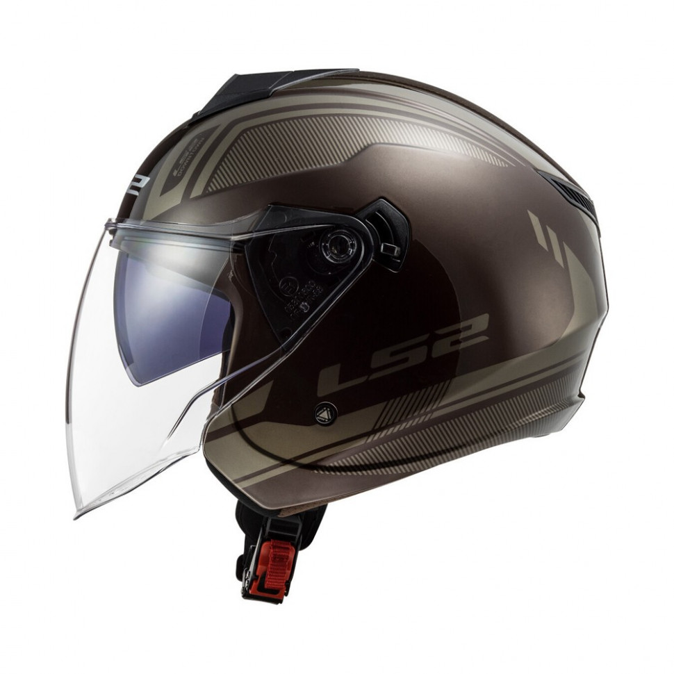 Мотошлем LS2 OF573 Twister II Flix Wood