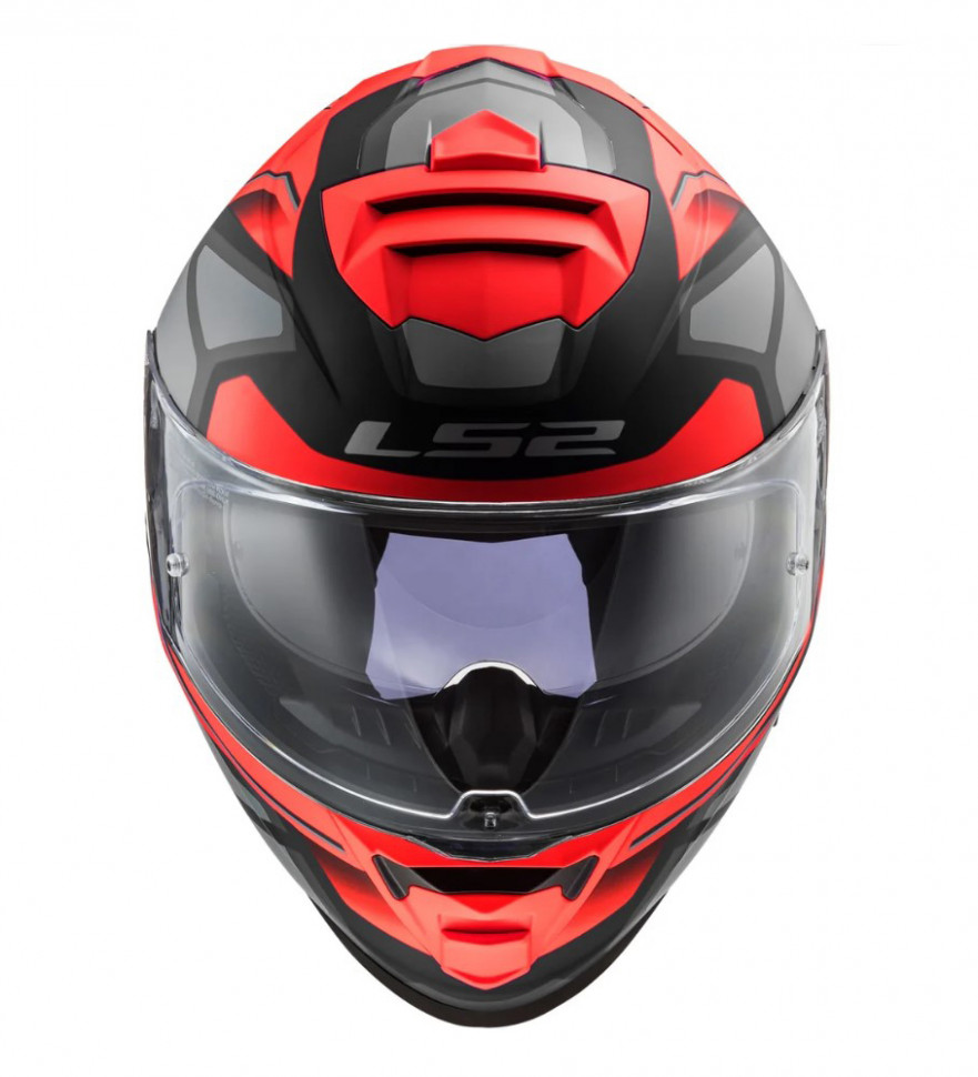 Мотошлем LS2 FF800 Storm Faster Matt Red Titanium