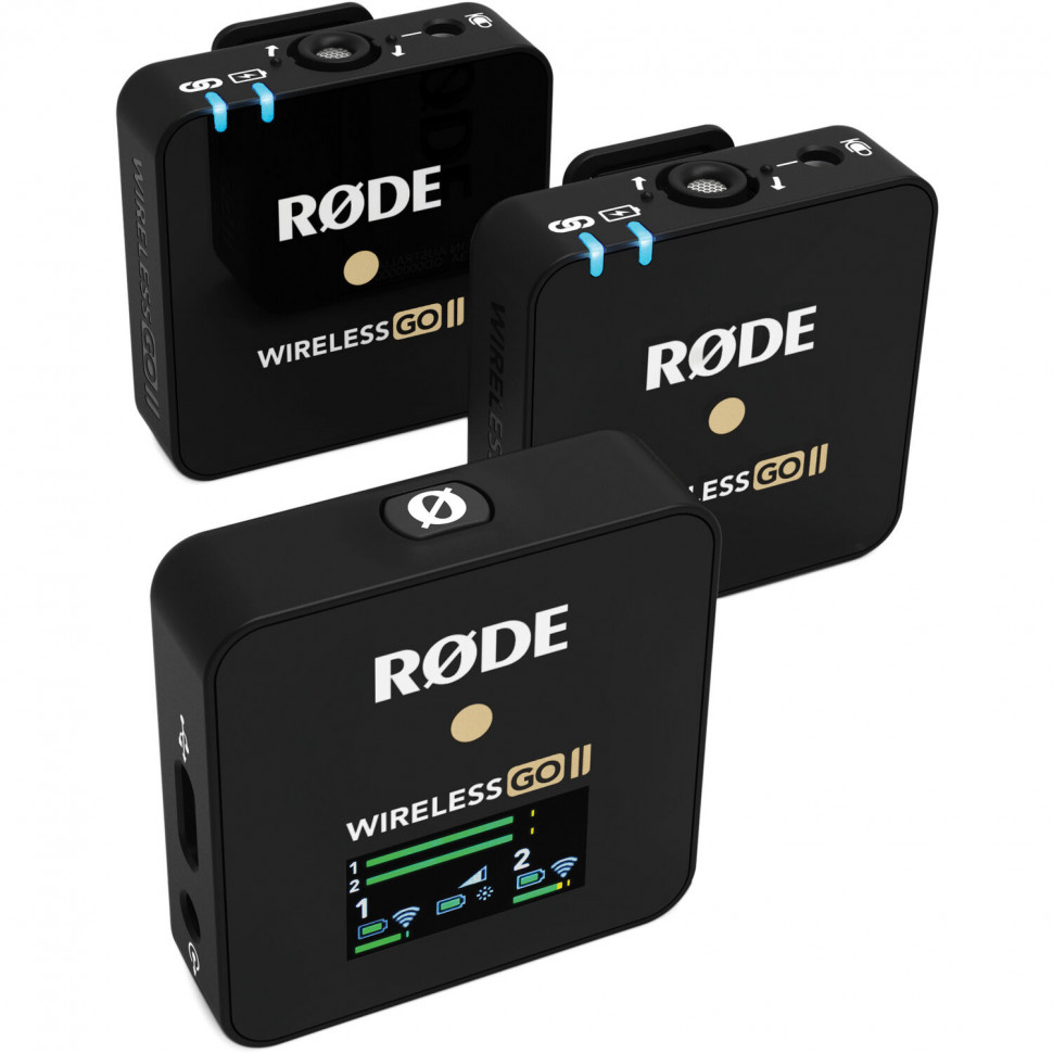 Радиосистема Rode Wireless GO II 2-персоны