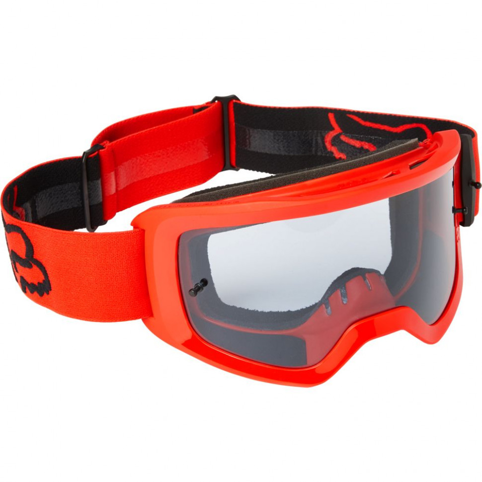 Мото окуляри FOX Main II Stray Goggle Flo Red Clear Lens (25834-110-OS)