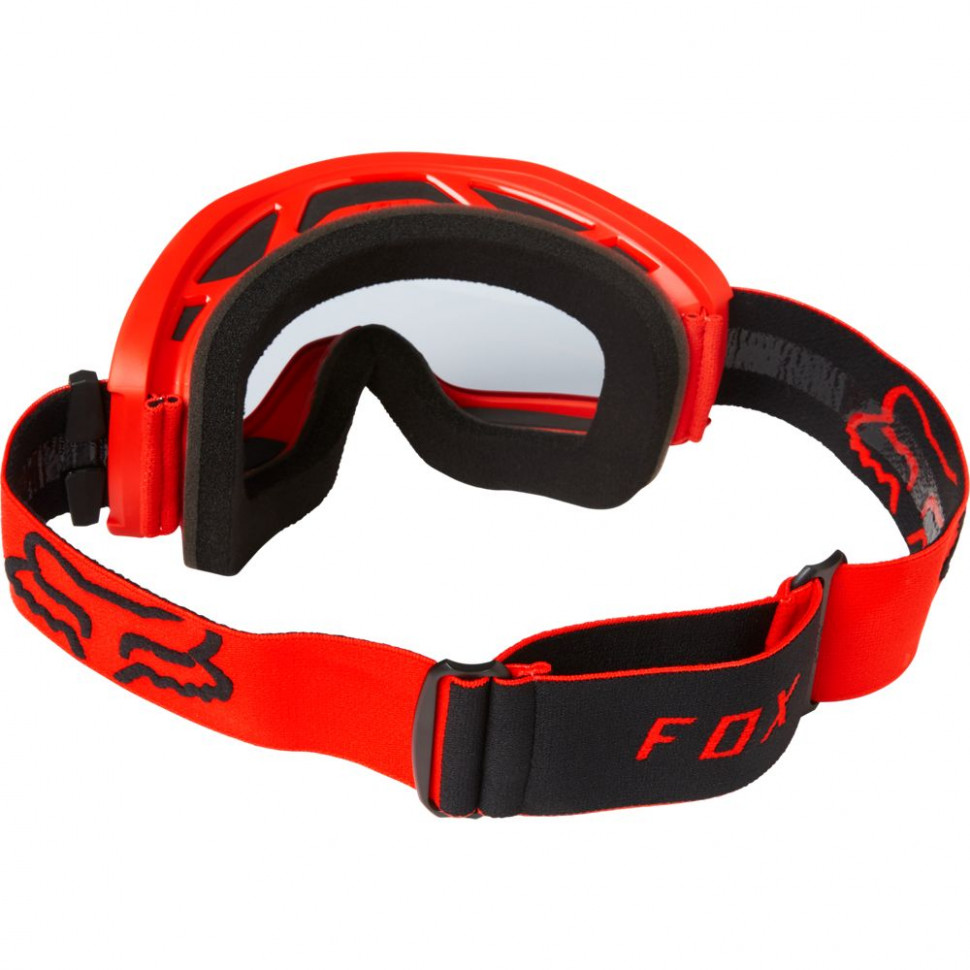 Мото очки FOX Main II Stray Goggle Flo Red Clear Lens (25834-110-OS)