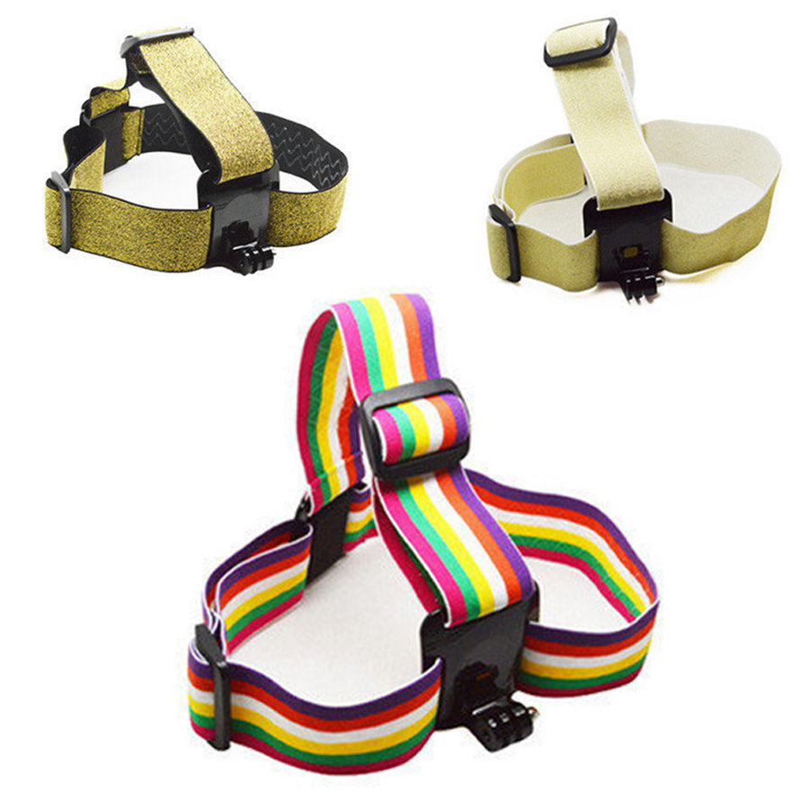 Кріплення на голову золоте MSCAM Head Strap Color for GoPro, SJCAM