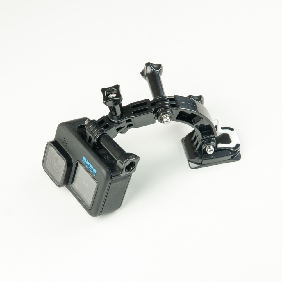 Кріплення-кронштейн на шолом MSCAM для екшн-камер GoPro, SJCAM, DJI, GitUp