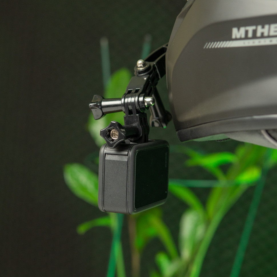 Кріплення-кронштейн на шолом MSCAM для екшн-камер GoPro, SJCAM, DJI, GitUp