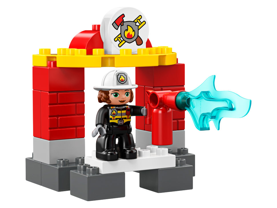 Конструктор Lego Duplo: пожарное депо (10903)