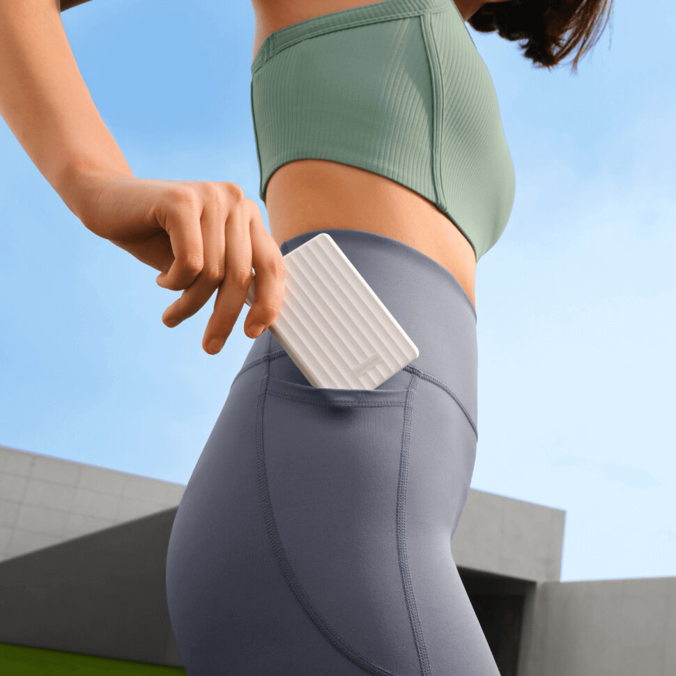 Повербанк EcoFlow RAPID Mag білий (5000 мА·год) (EF-RAPIDQI1-5K-W-EU)