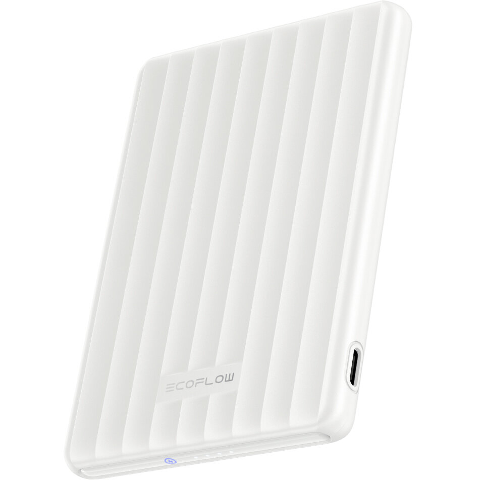 Повербанк EcoFlow RAPID Mag білий (5000 мА·год) (EF-RAPIDQI1-5K-W-EU)