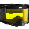 Мото очки Leatt Velocity 6.5 Roll-Off Black/Grey Yellow 65% (8019100051)