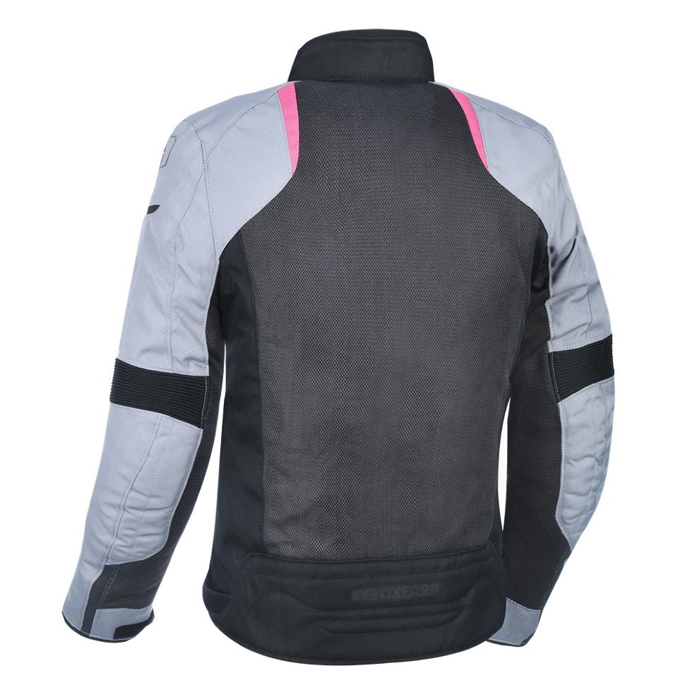 Мотокуртка женская Oxford Iota 1.0 WS Air Jkt Black/Gray/Pink