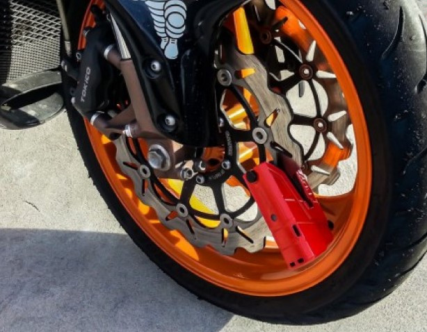 Мотозамок с сигнализацией ABUS 8077 Granit Detecto X-Plus Red (704406)