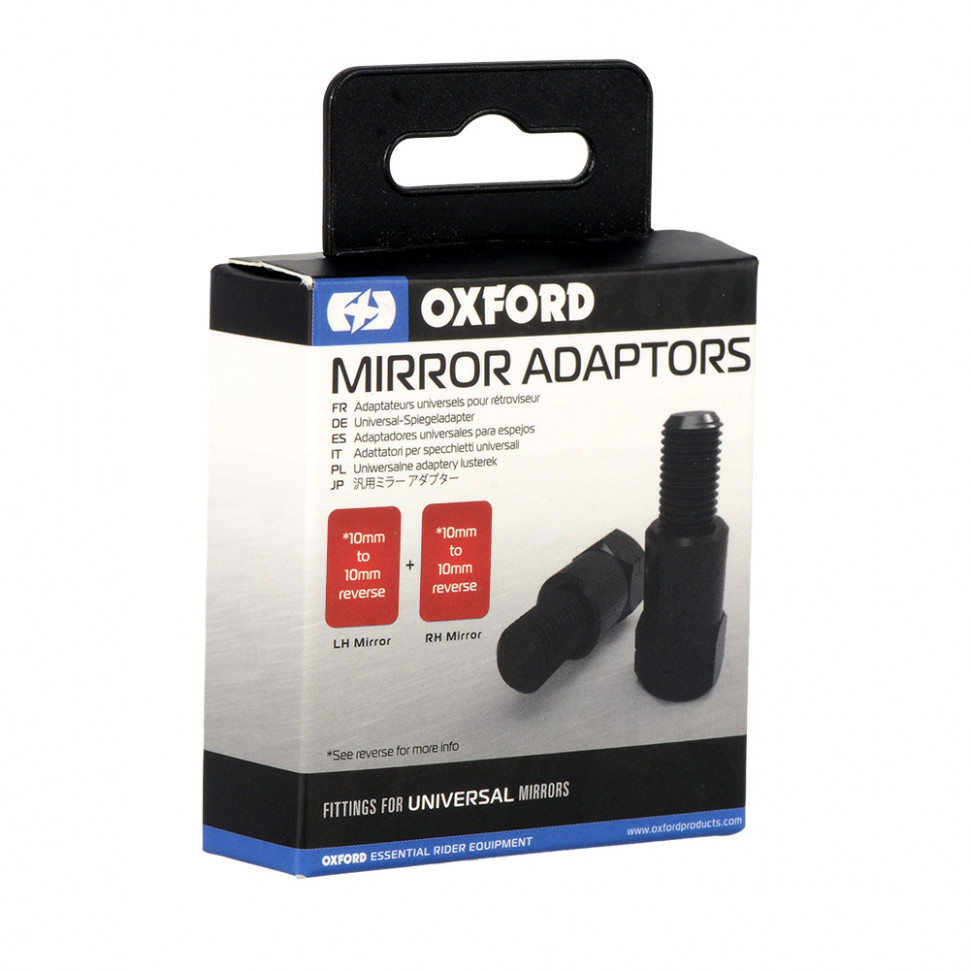 Адаптеры для зеркал Oxford Mirror Adaptors 10mm to 10mm Rev (OX581)