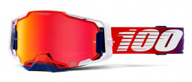 Мото окуляри 100% Armega Goggle HiPER Factory Red Mirror Lens (50721-451-01)