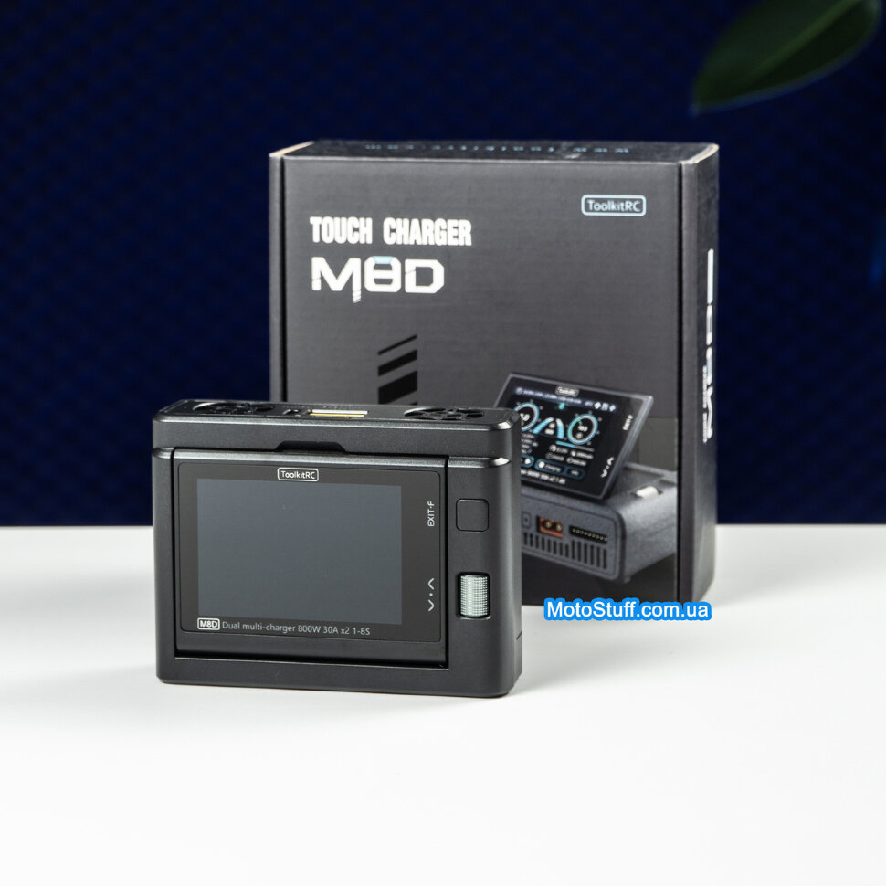 Зарядний пристрій ToolkitRC M8D (2*DC 800 Вт)