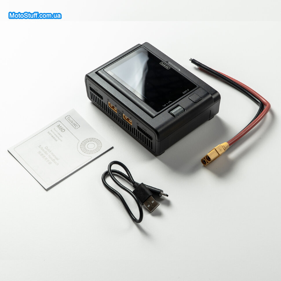 Зарядний пристрій ToolkitRC M8D (2*DC 800 Вт)