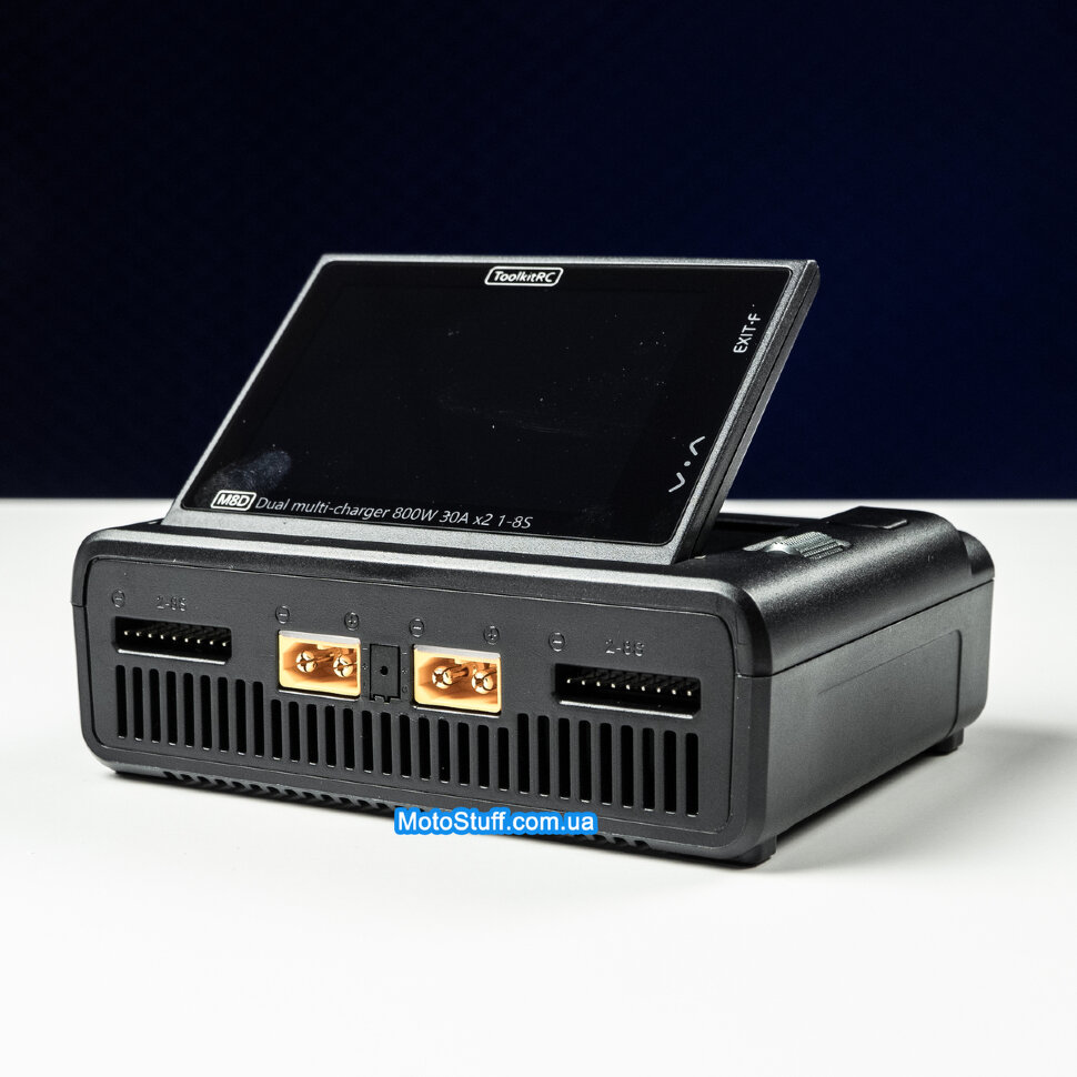 Зарядний пристрій ToolkitRC M8D (2*DC 800 Вт)