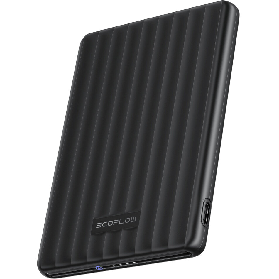Повербанк EcoFlow RAPID Mag чорний (5000 мА·год) (EF-RAPIDQI1-5K-B-EU)