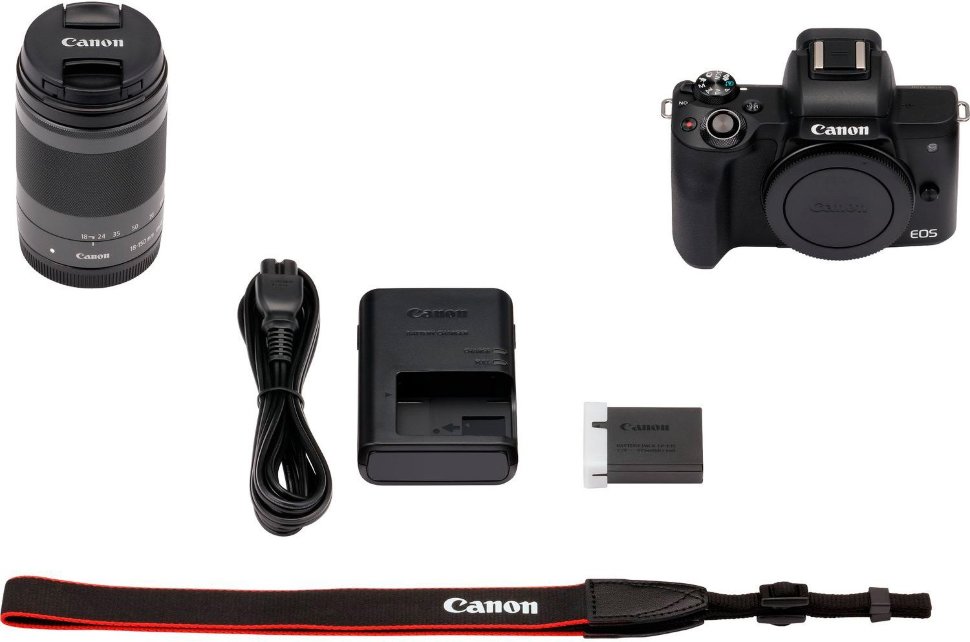 Камера Canon EOS M50 Kit 18-150mm IS STM Black (2680C056)