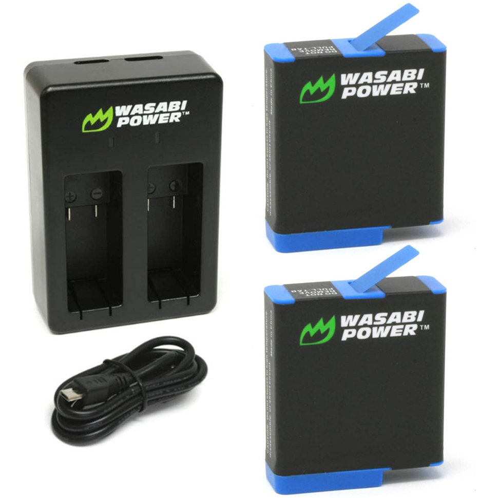 Набір Wasabi Power Battery for GoPro Hero 8 with Charger (WSB-KIT-TC-3PK-HERO8)