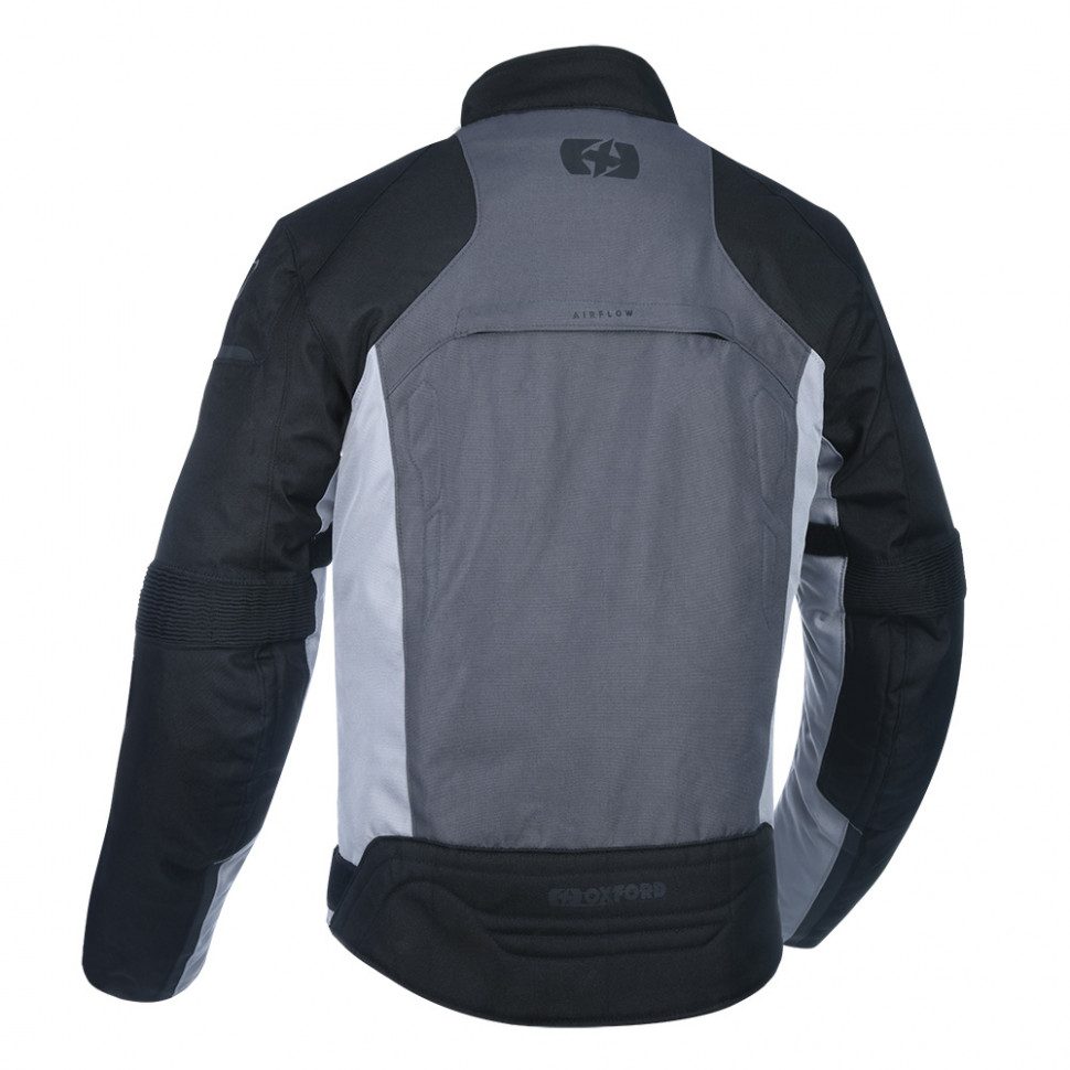 Мотокуртка мужская Oxford Delta 1.0 MS Air Jkt Black/Grey/Red