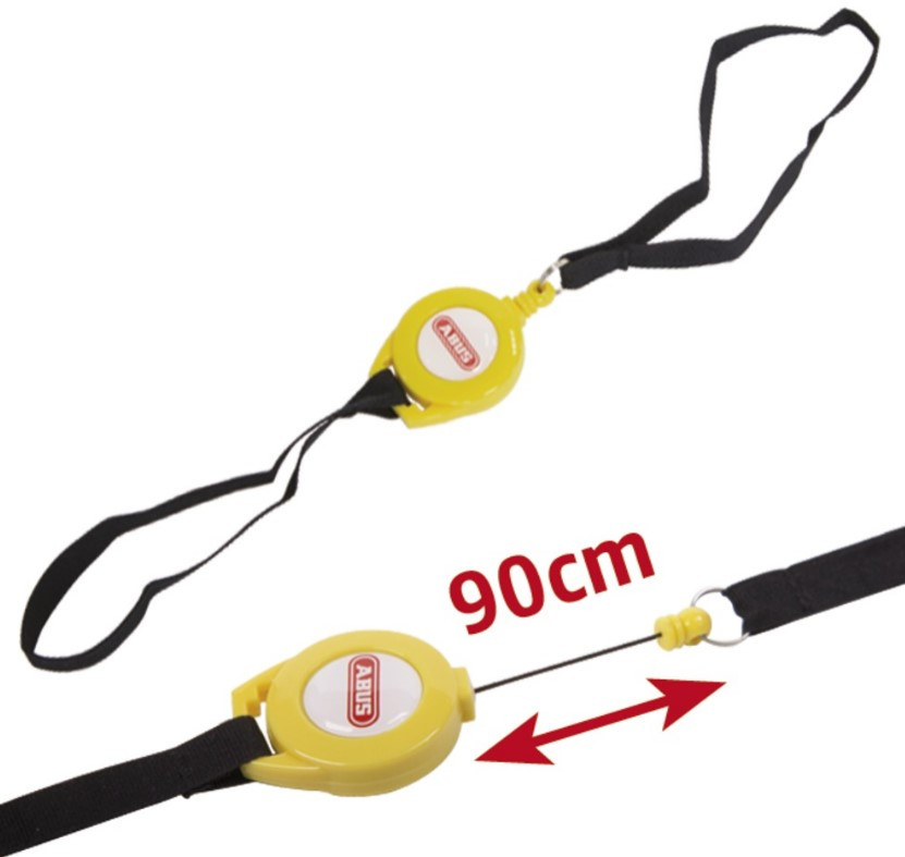 Мотозамок с сигнализацией ABUS 345 Trigger Alarm Yellow (559754)