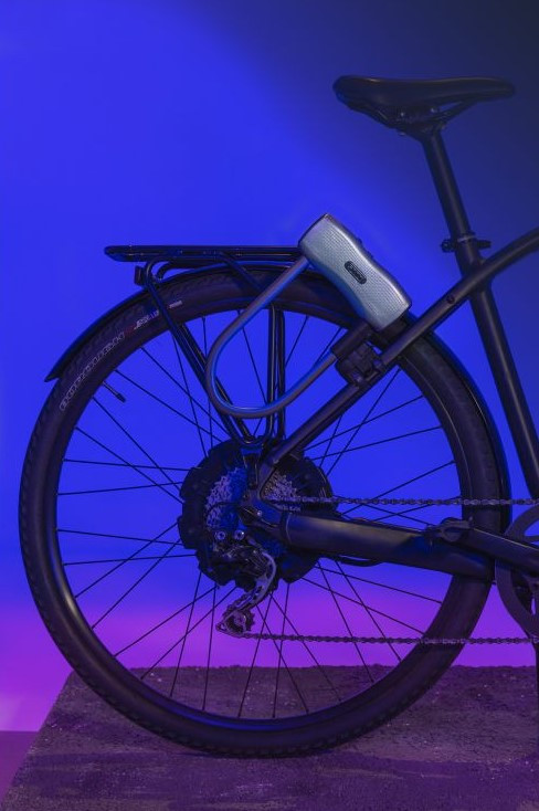 Мотозамок U-образный с сигнализацией ABUS 770A/160HB230 Smartx USH Grey (823596)