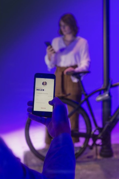 Мотозамок U-образный с сигнализацией ABUS 770A/160HB230 Smartx USH Grey (823596)