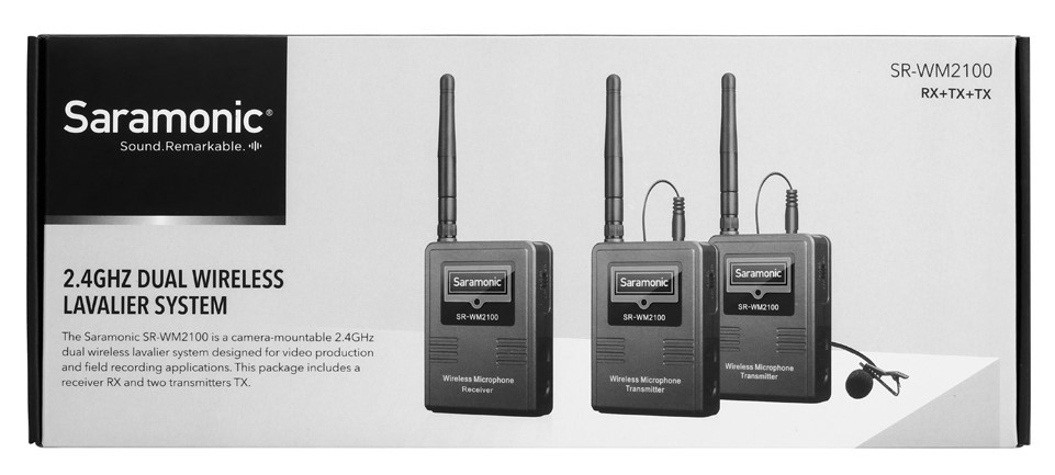 Беспроводная радиосистема Saramonic SR-WM2100 (TX+RX)