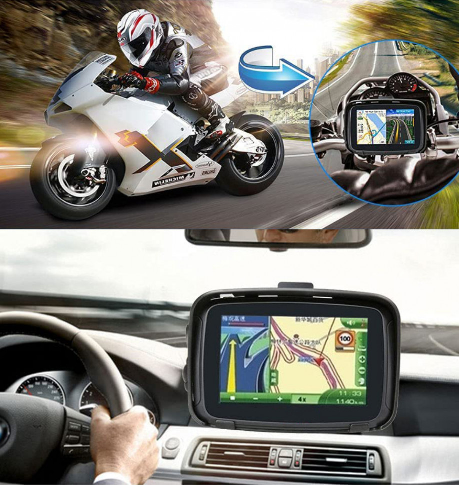 Мото GPS навигатор MSCAM GPS MT5003