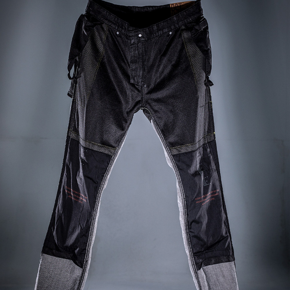 Мотоджинсы RST Kevlar Tapered-Fit CE Mens Textile Jean Black Denim