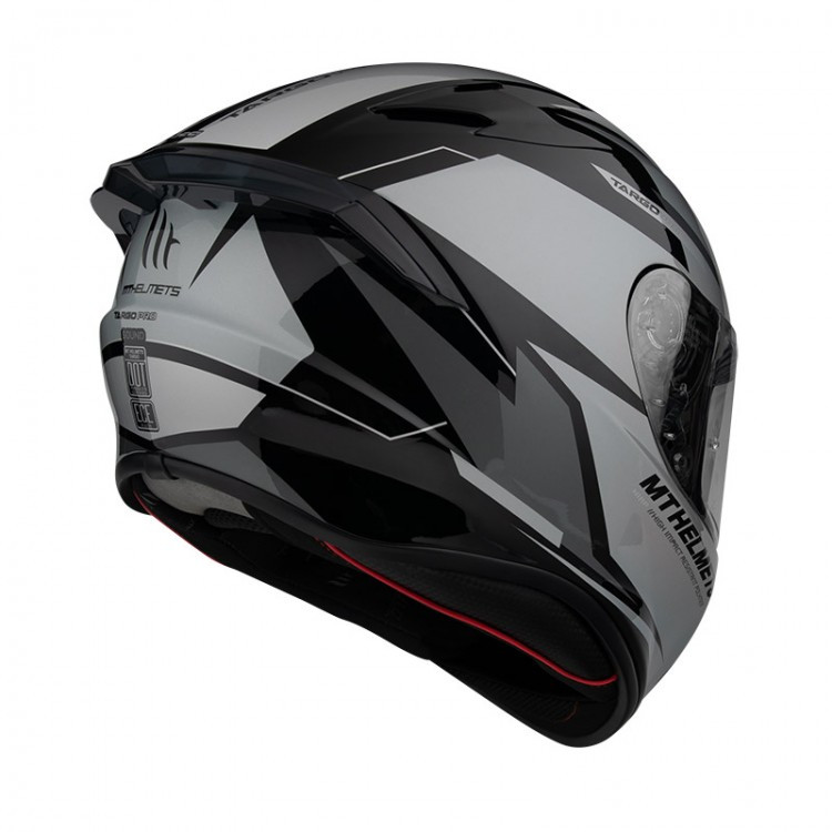 Мотошолом MT Helmets Targo Pro Sound Grey