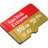 Карта пам'яті SanDisk 512GB Extreme microSDXC UHS-I+ SD-Адаптер (SDSQXA1-512G-AN6MA)