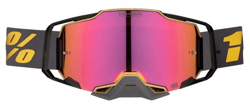 Мото очки 100% Armega Goggle HiPER Falcon 5 Mirror Red Lens (50720-357-02)