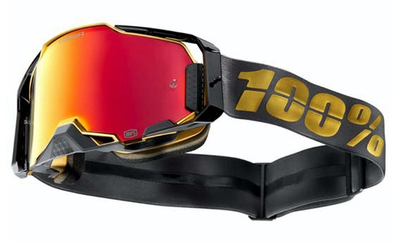 Мото очки 100% Armega Goggle HiPER Falcon 5 Mirror Red Lens (50720-357-02)