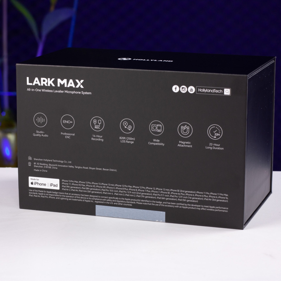 Радиосистема Hollyland LARK MAX Duo