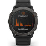 Спортивные часы Garmin Fenix 6X Pro Solar Titanium Carbon Grey DLC with Black Band (010-02157-21)
