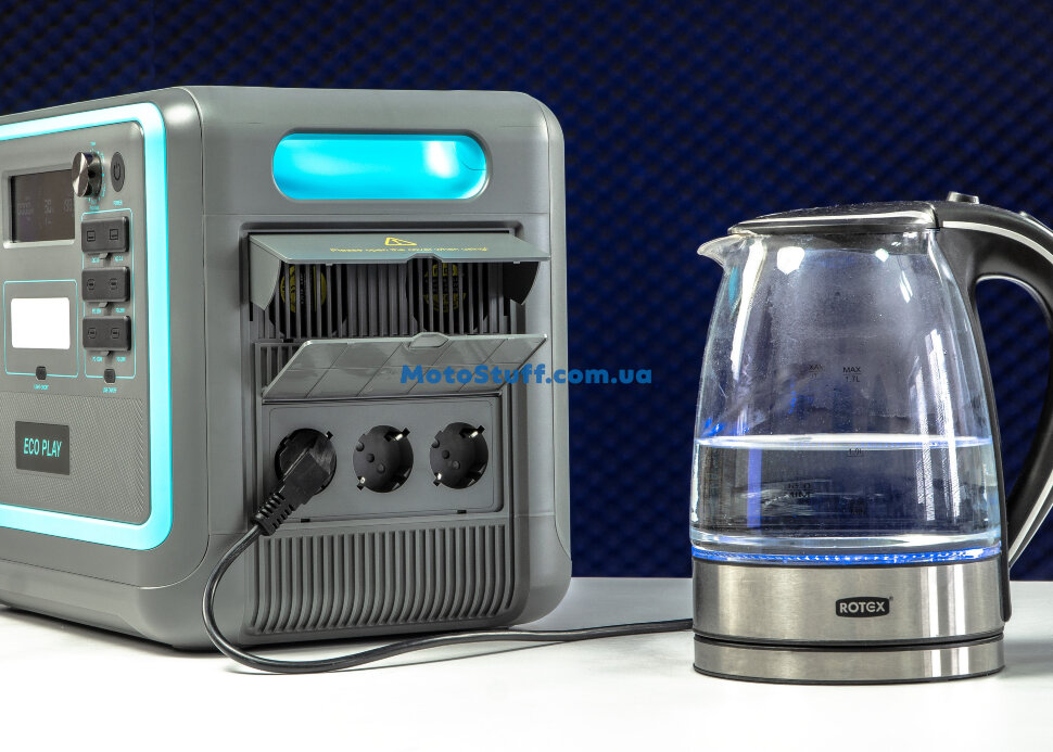 Зарядная станция EcoPlay EP2400 (2048 Вт·ч / 2400 Вт) (EP2400-N052-2048WH)