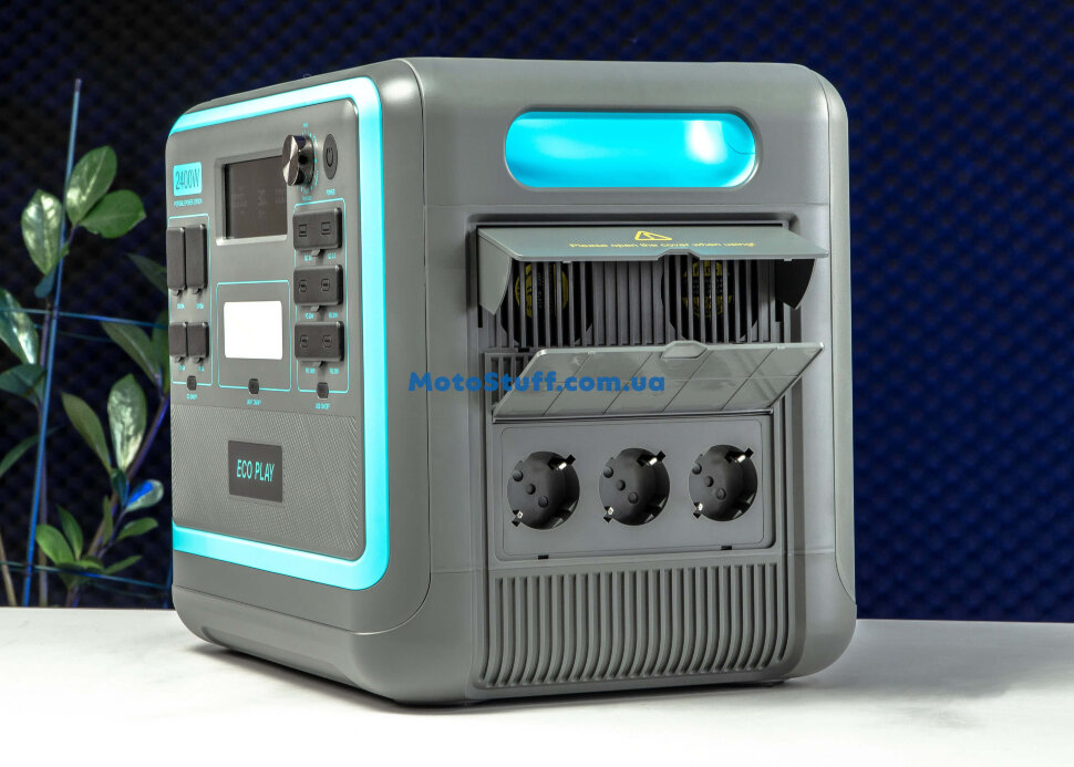 Зарядная станция EcoPlay EP2400 (2048 Вт·ч / 2400 Вт) (EP2400-N052-2048WH)