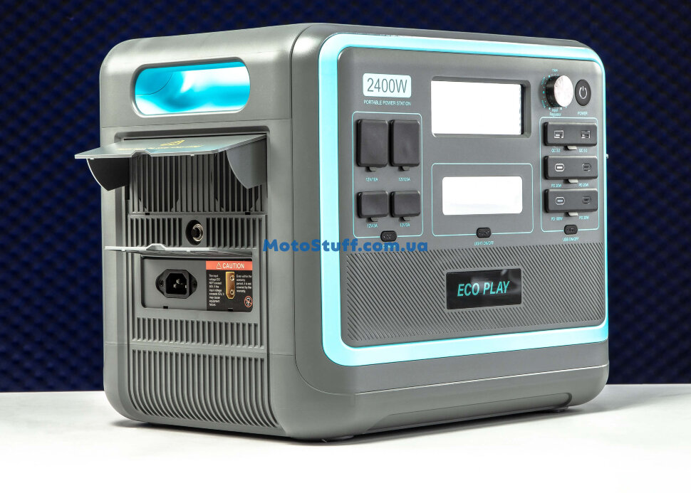 Зарядная станция EcoPlay EP2400 (2048 Вт·ч / 2400 Вт) (EP2400-N052-2048WH)