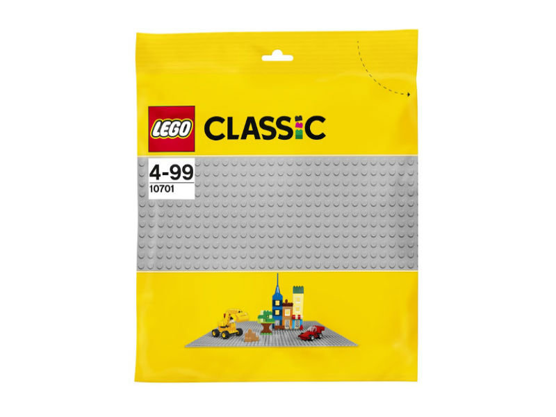 Конструктор Lego Classic: строительная пластина серого цвета (10701)