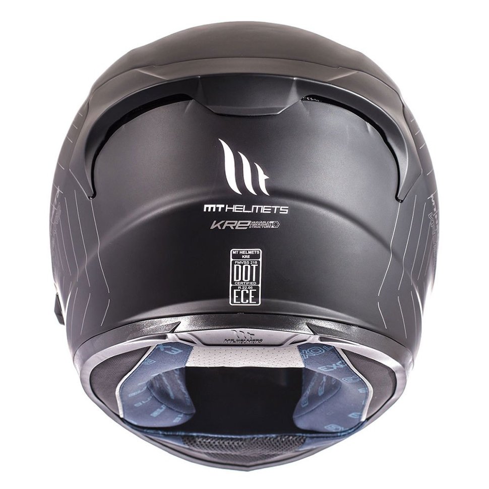 Мотошлем MT Helmets KRE SV Solid Gloss Black