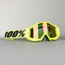 Детские мото очки 100% Accuri Fluo Yellow Mirror Lens Gold (50310-004-02)