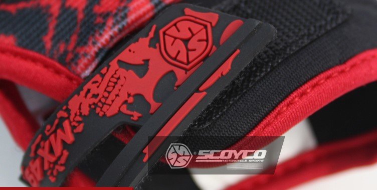 Мотоперчатки Scoyco MX49 Red