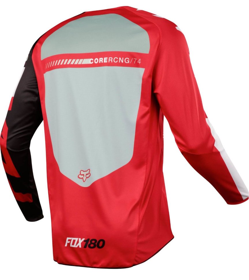 Детская мотоджерси Fox Kids 180 Sayak Jersey Red