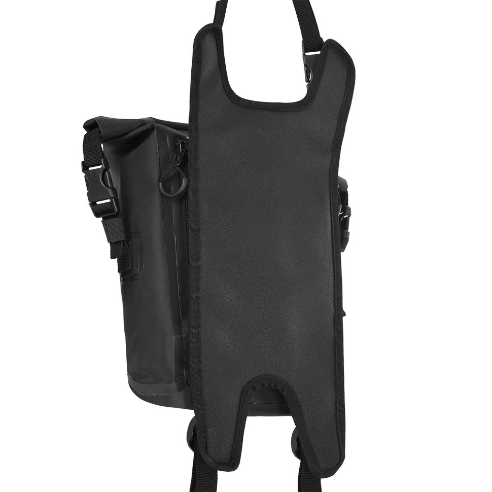 Мотосумка на бак Oxford Aqua S8 Strap on Tank Bag With Harness Black (OL756)